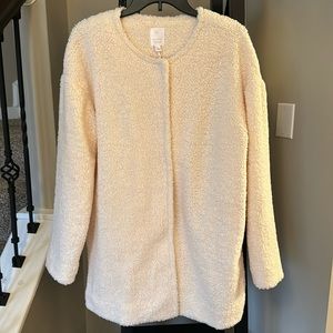 Lauren Conrad fleece jacket with pockets NWT